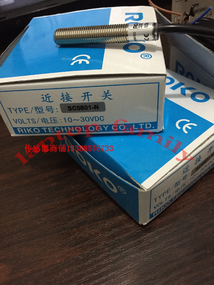 1PC New RIKO(ROKO) Proximity Sensor SC0801-N 10-30VDC
