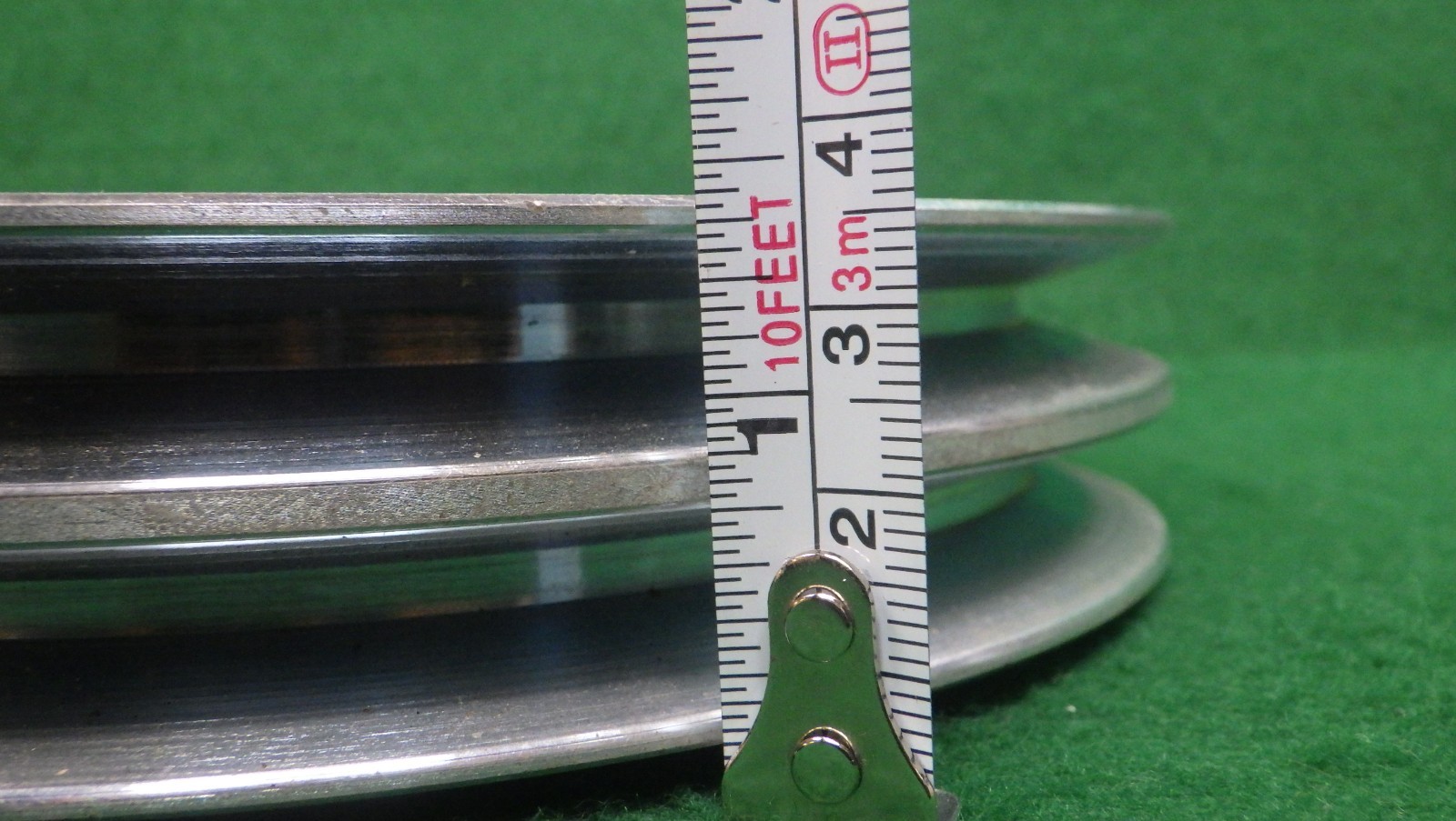 NOS Vintage Tennant 12V Electromagnetic Clutch Pulley 7″ Double-v Groove