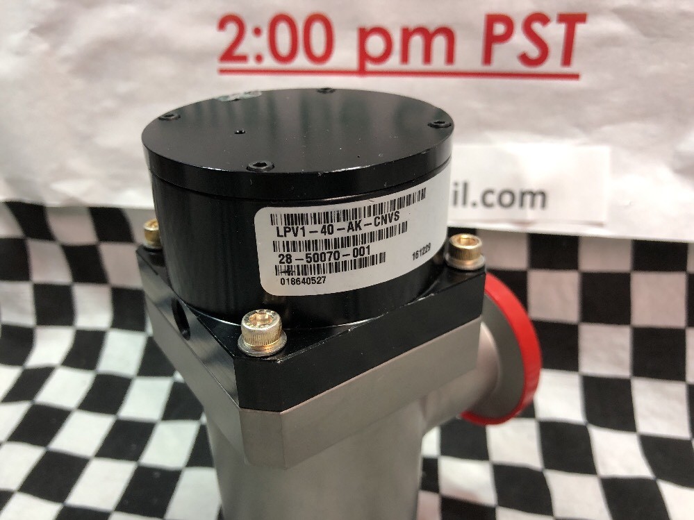 MKS ANGLE VALVE KF-40, SQUARE BODY LoPRO VALVE, LPV1-40-AK-CNVS #BOX 5 “K”