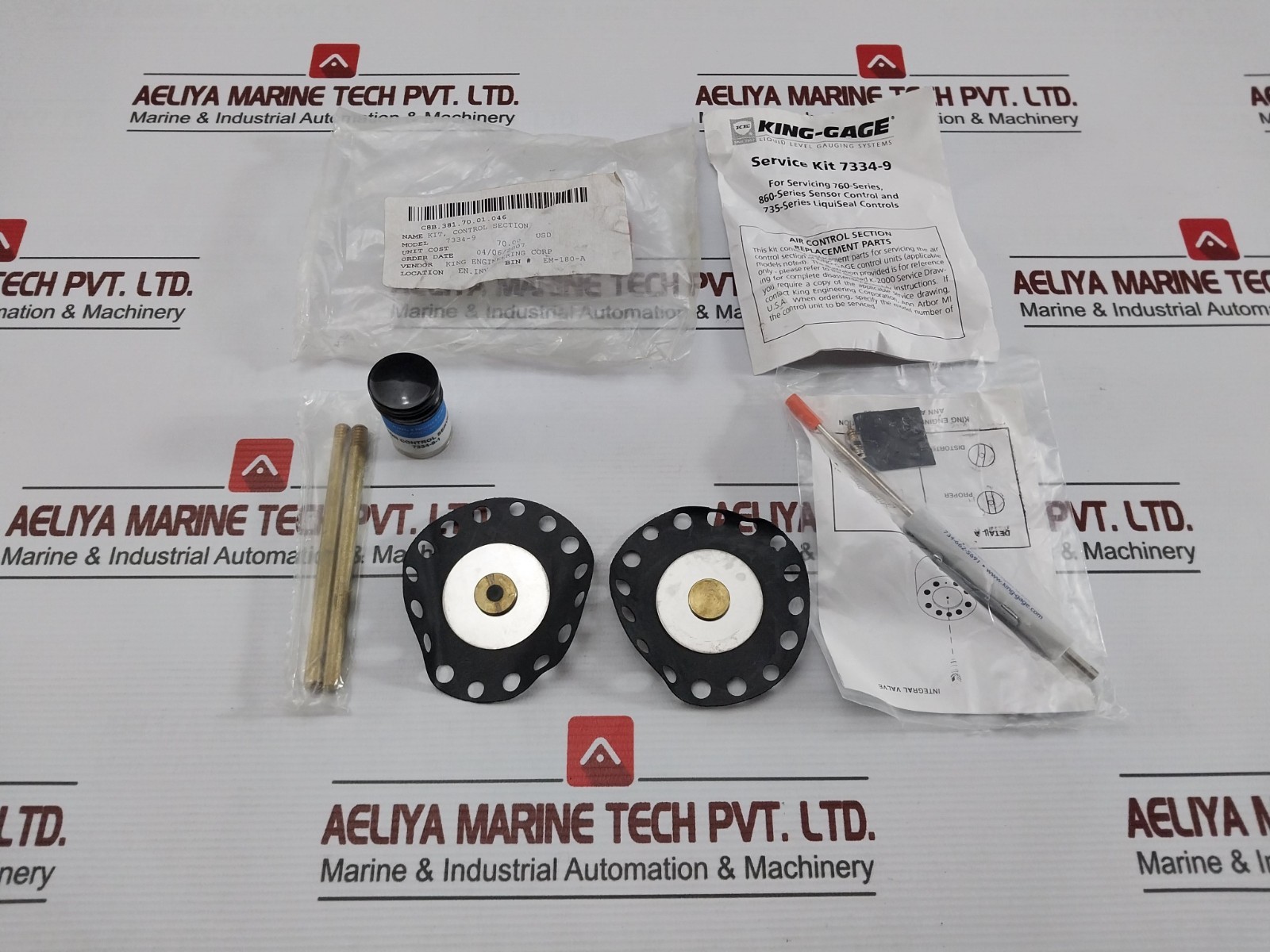 KING ENGINEERING 7334-9-1 Sensor Control Service Kit