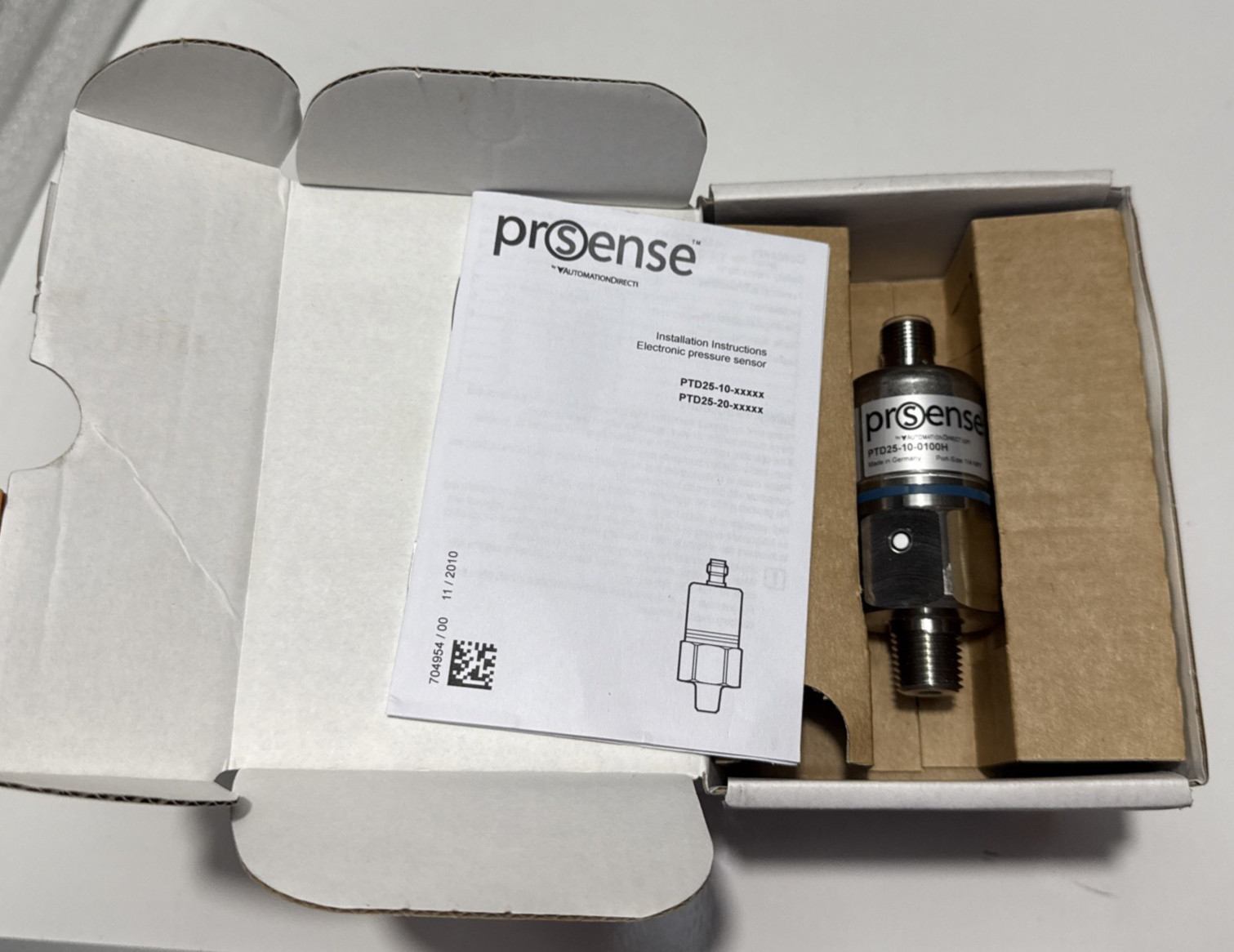 Automation Direct Prosense PTD25-10VH Presssure Transmitter