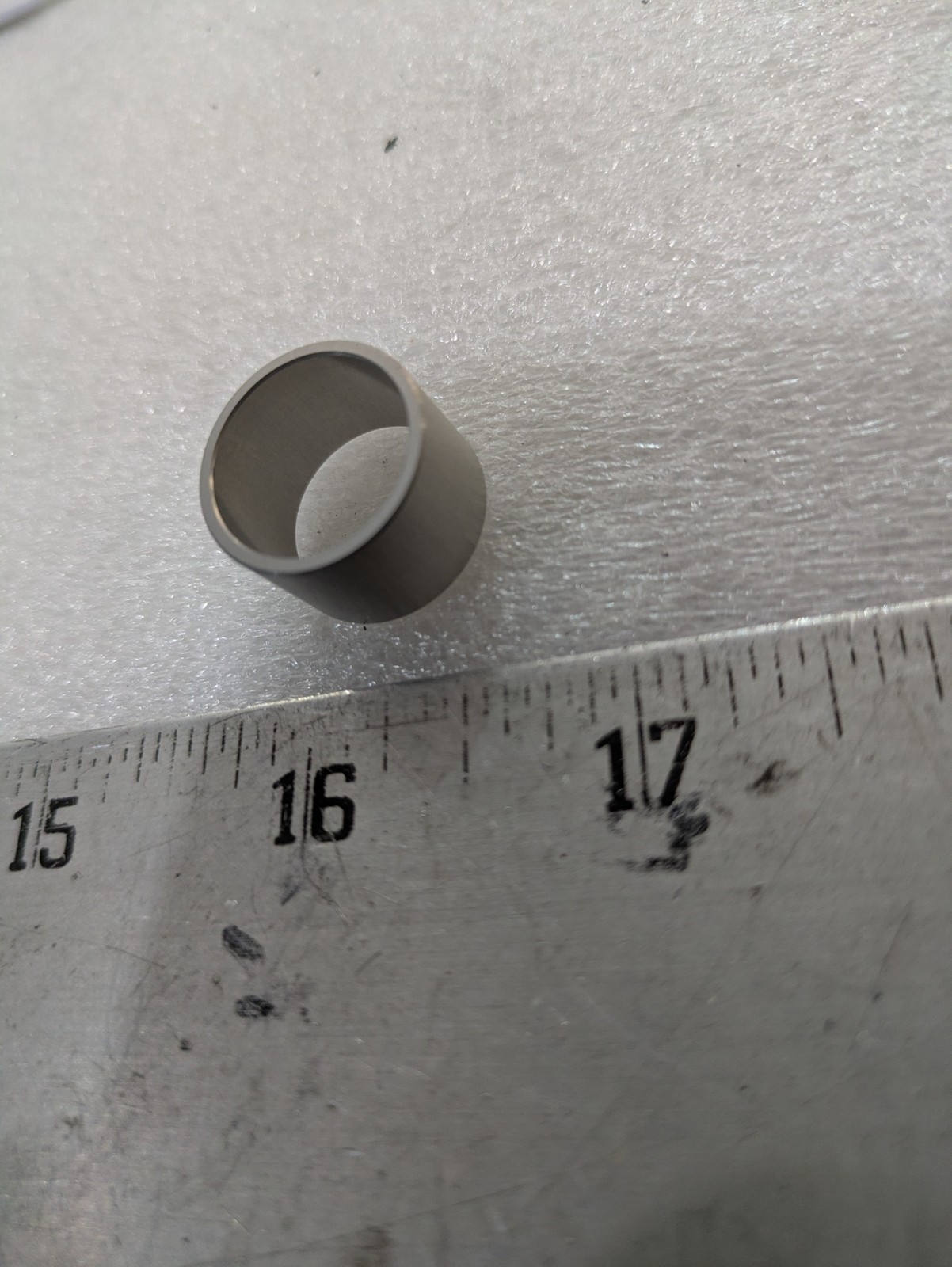 Aluminum Collar Spacer 3/4 OD 5/8 ID 1/2 Long 251178 Industrial 10/order