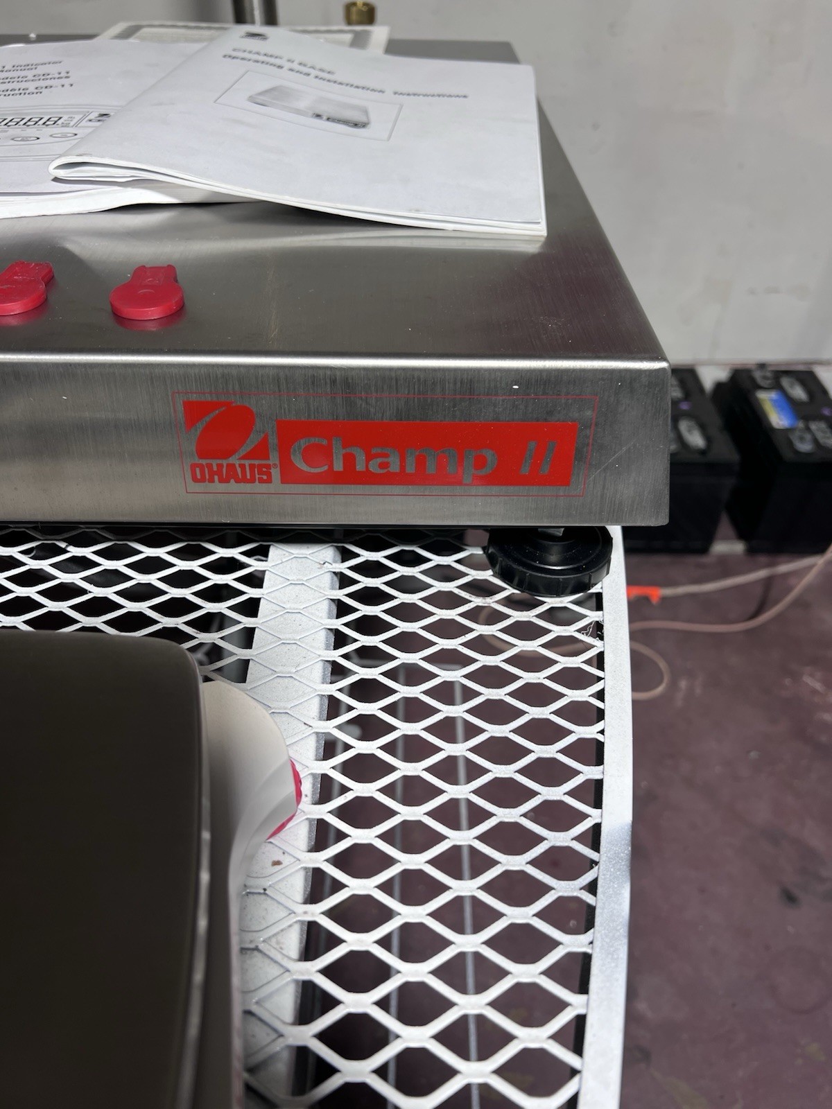 Ohaus CH30-R11 Champ II Bench Scale 30 KG x 0.005 KG
