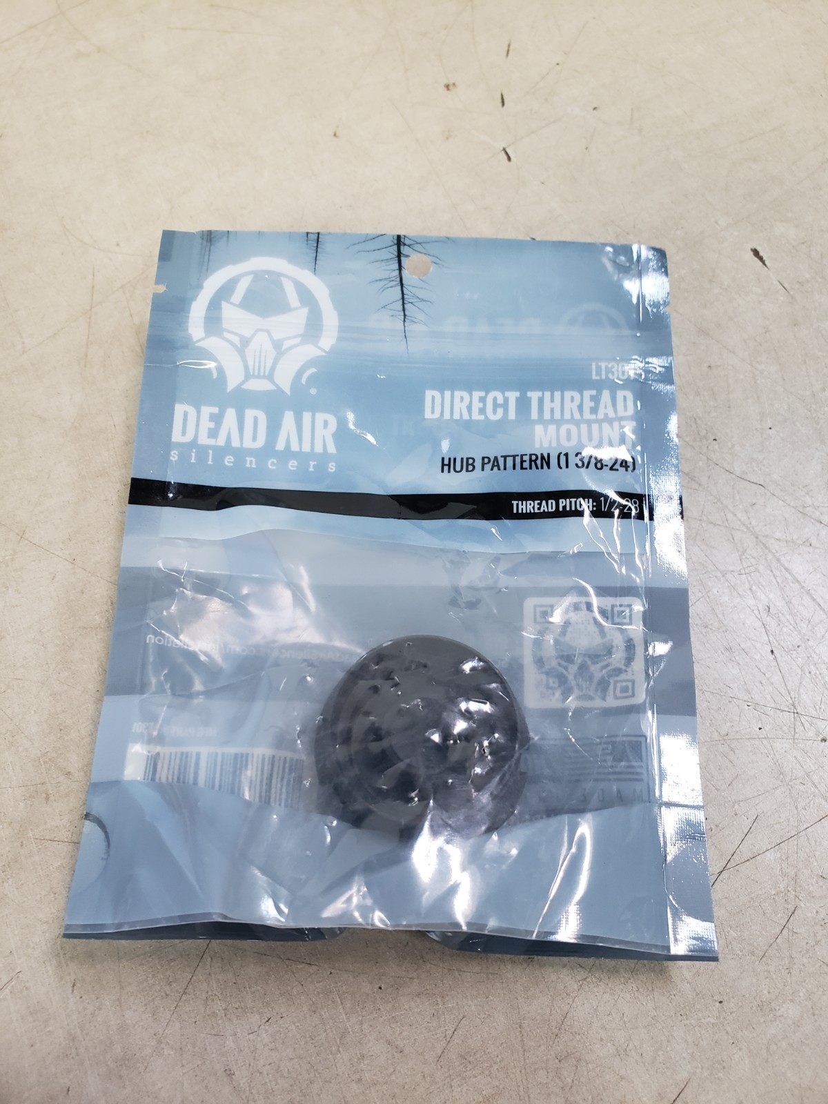 Dead Air Direct Thread Mount w/HUB Compatible Products 1/2-28 LT301