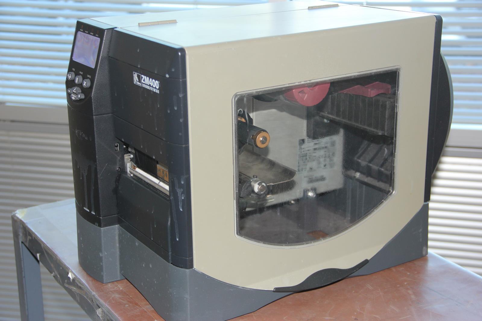 ZEBRA ZM400-3001-0100T Thermal Transfer Label Printer