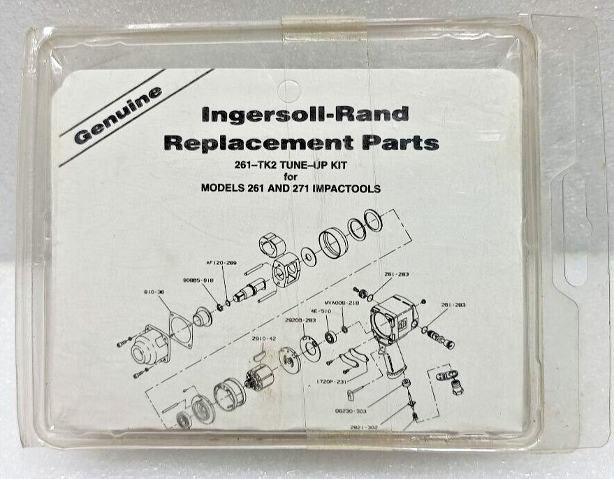 INGERSOLL RAND 261-TK2 FOR MODEL 261 & 271 TUNE-UP KIT NEW FAST SHIPPING