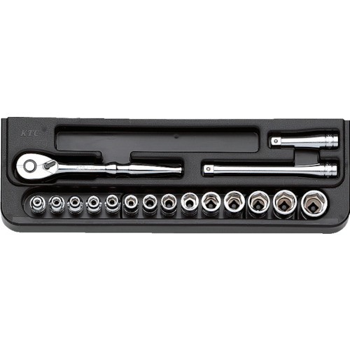 KTC TB214 6.3 sq. Socket Wrench Set [17 pieces]