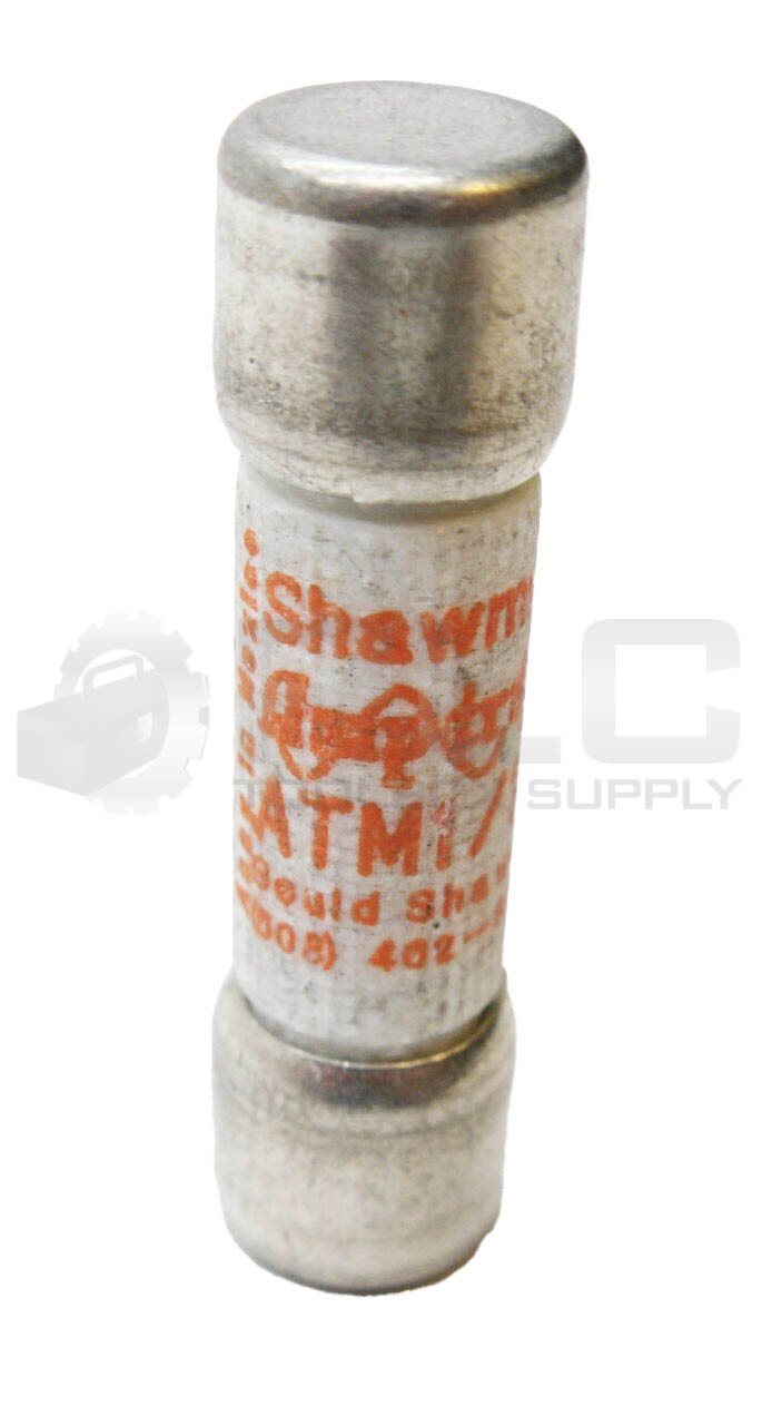 LOT OF 7 NEW GOULD SHAWMUT ATM1/10 AMPTRAP FUSE 1/10A 600VAC
