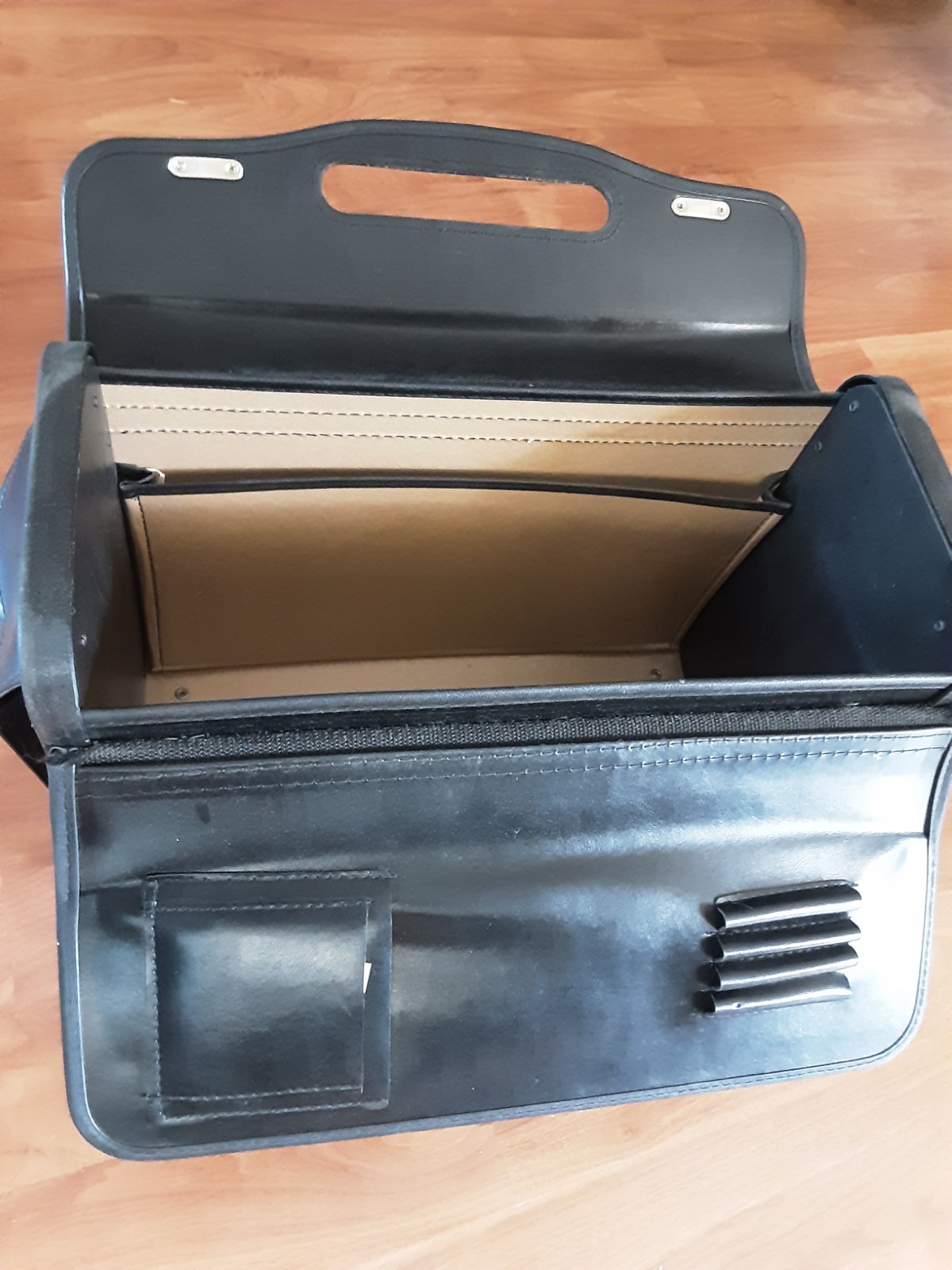 Vintage HIT LEATHER BUSINESS BRIEFCASE