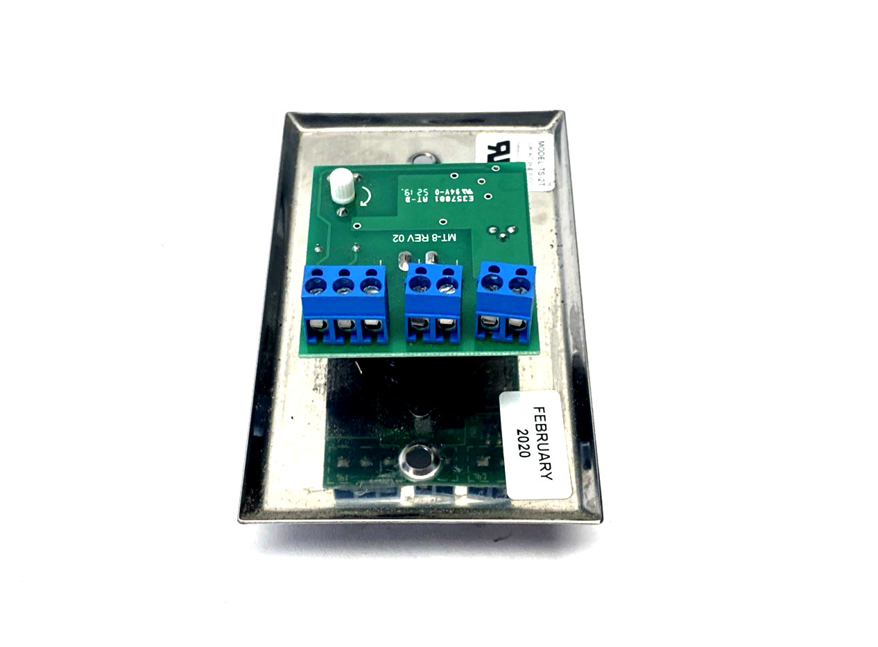 Assa Abloy TS-2T ALARM CONTROLS Push To Exit Button, Adjustable Electronic Timer