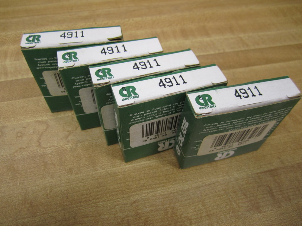Chicago Rawhide CR 4911 Oil Seals (Pack of 5)