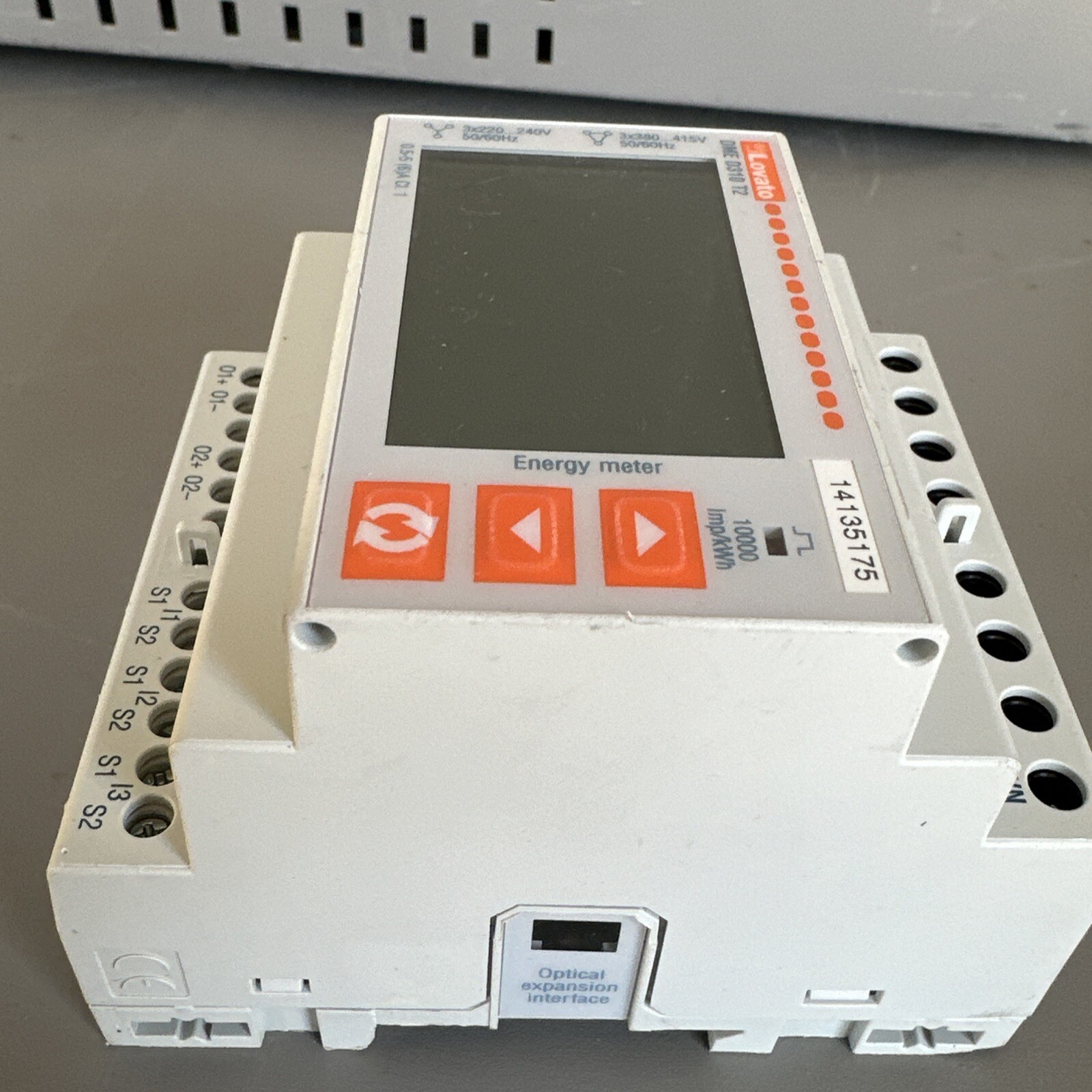 LOVATO DMED310T2 ENERGY METER, 3×220-240V 50/60Hz, 3×380-415V 50/60Hz