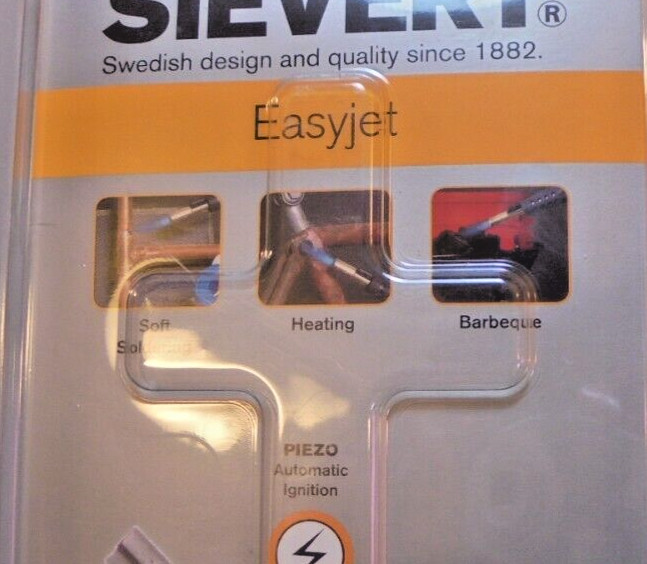 New Sievert Easyjet Lightweight Propane Torch 229557 Ships Free