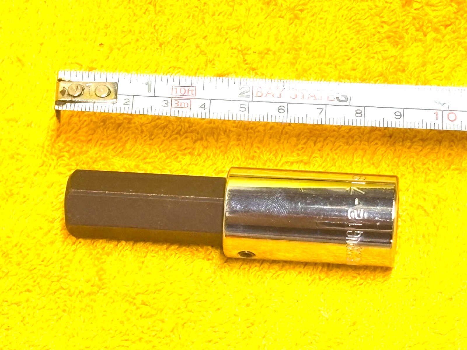 ARMSTRONG 12-719 1/2″ DRIVE 5/8″ HEX DRIVER STD BIT CHROME ALLEN WRENCH SOCKET