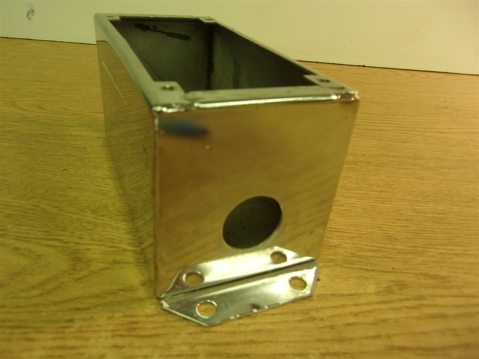 Stainless Steel Enclosure No Lid/Cover 6-3/4 x 3 x 3-1/2″ *FREE SHIPPING*