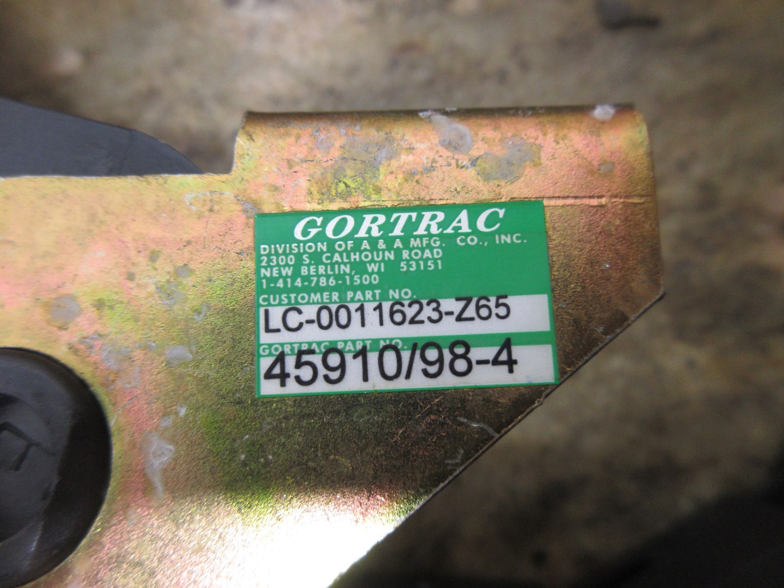 1998 HARDINGE COBRA LC-65 HYLATRAC CABLE WIRE CARRIER GORTRAC LC-0011623-Z65 CNC