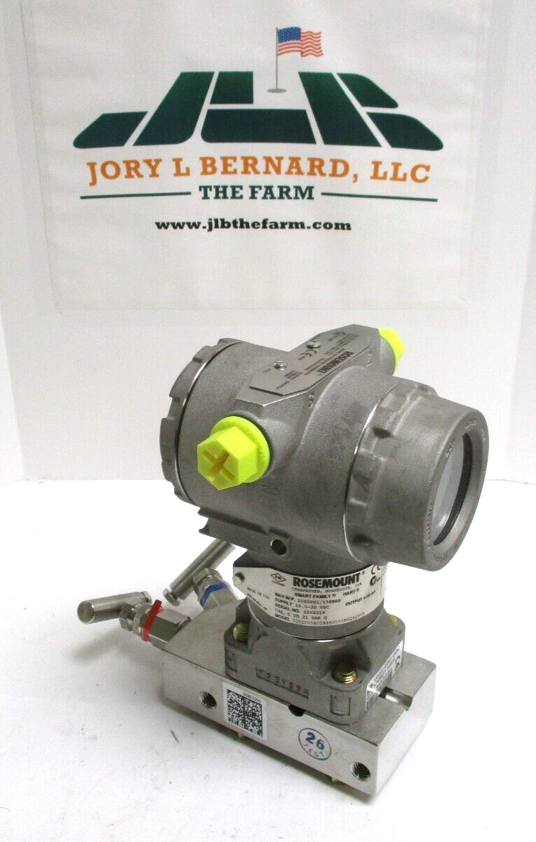 ROSEMOUNT, HART, SST GAUGE PRESSURE TRANSMITTER, 3051CG5A021KS5I1M6Q4Q8V5
