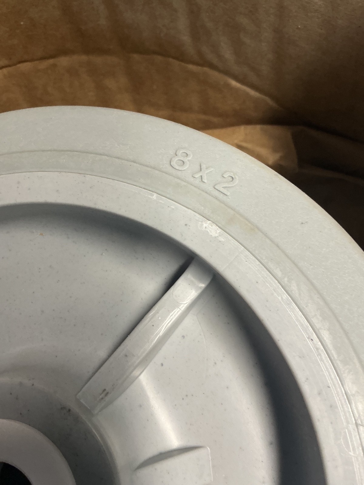 genie lift 2 colson tires 8 inch x 2inch