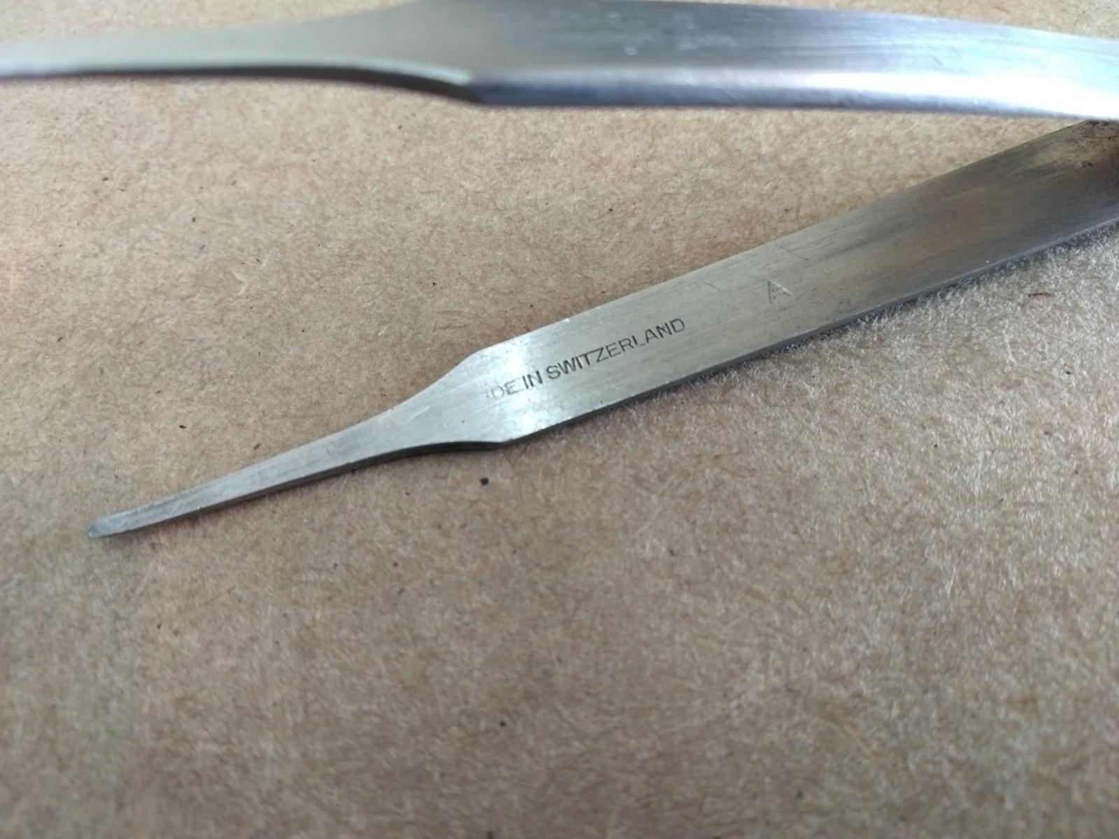 1x Weller Erem 2ASA Tweezers Stainless Antimagnetic Anti-Acid Swiss –