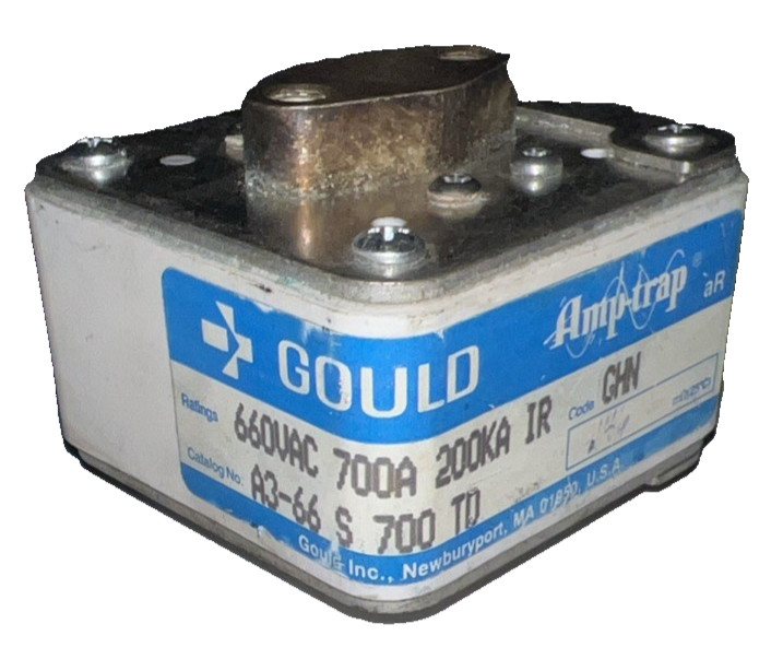 GOULD AMP-TRAP A3-66 S700TD FUSE 660VAC 700A 200KA IR