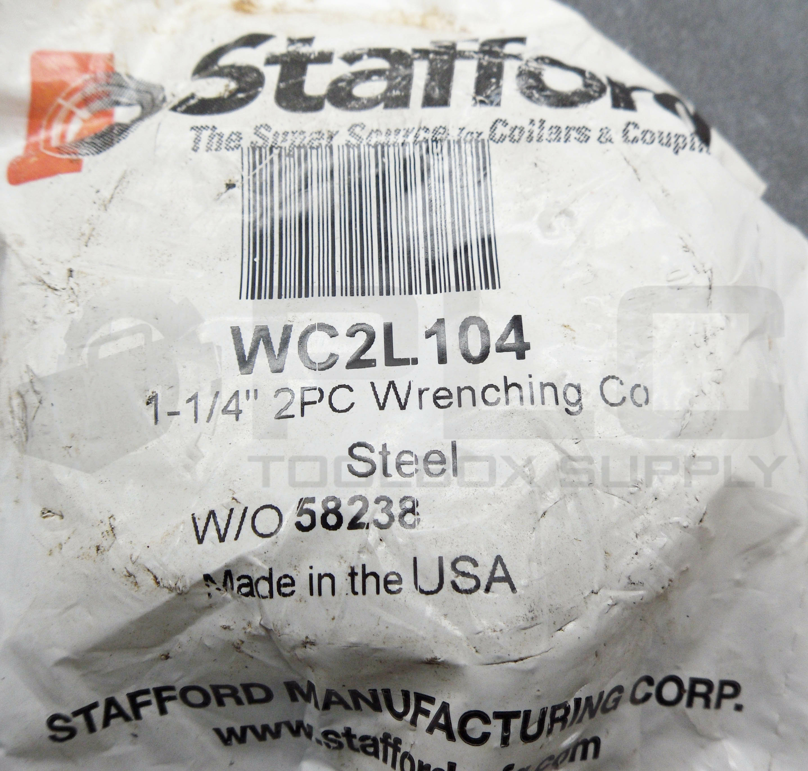 SEALED NEW STAFFORD WC2L104 2 PIECE WRENCHING COUPLING 1-1/4″