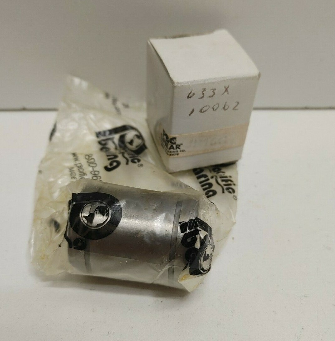NEW! PBC LINEAR 16MM SHAFT OPEN LINEAR BALL BEARING JP16G