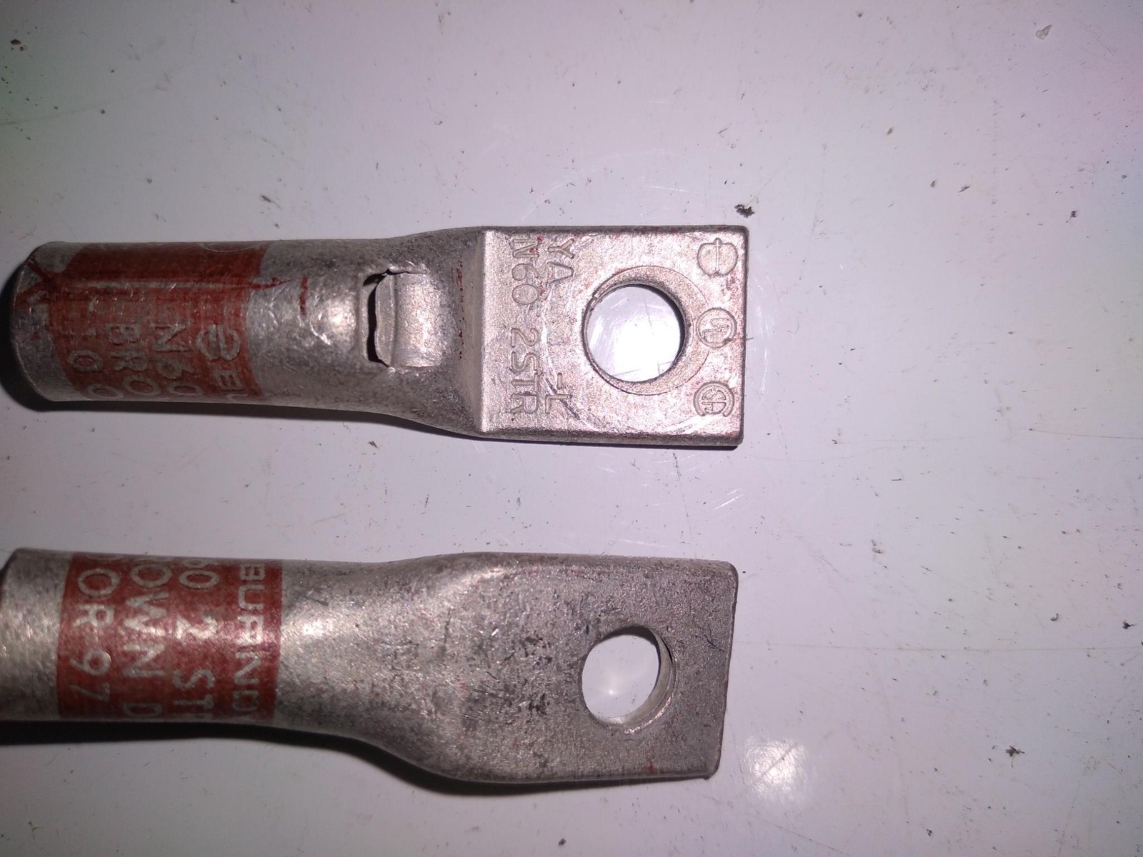 BURNDY BROWN N60 2STR 100R 97 … LOT OF 3