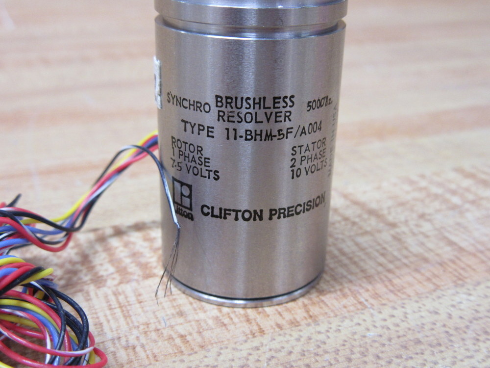 Clifton Precision 11-BHM-5F-A004 Brushless Resolver 11BHM5FA004 (Pack of 3)