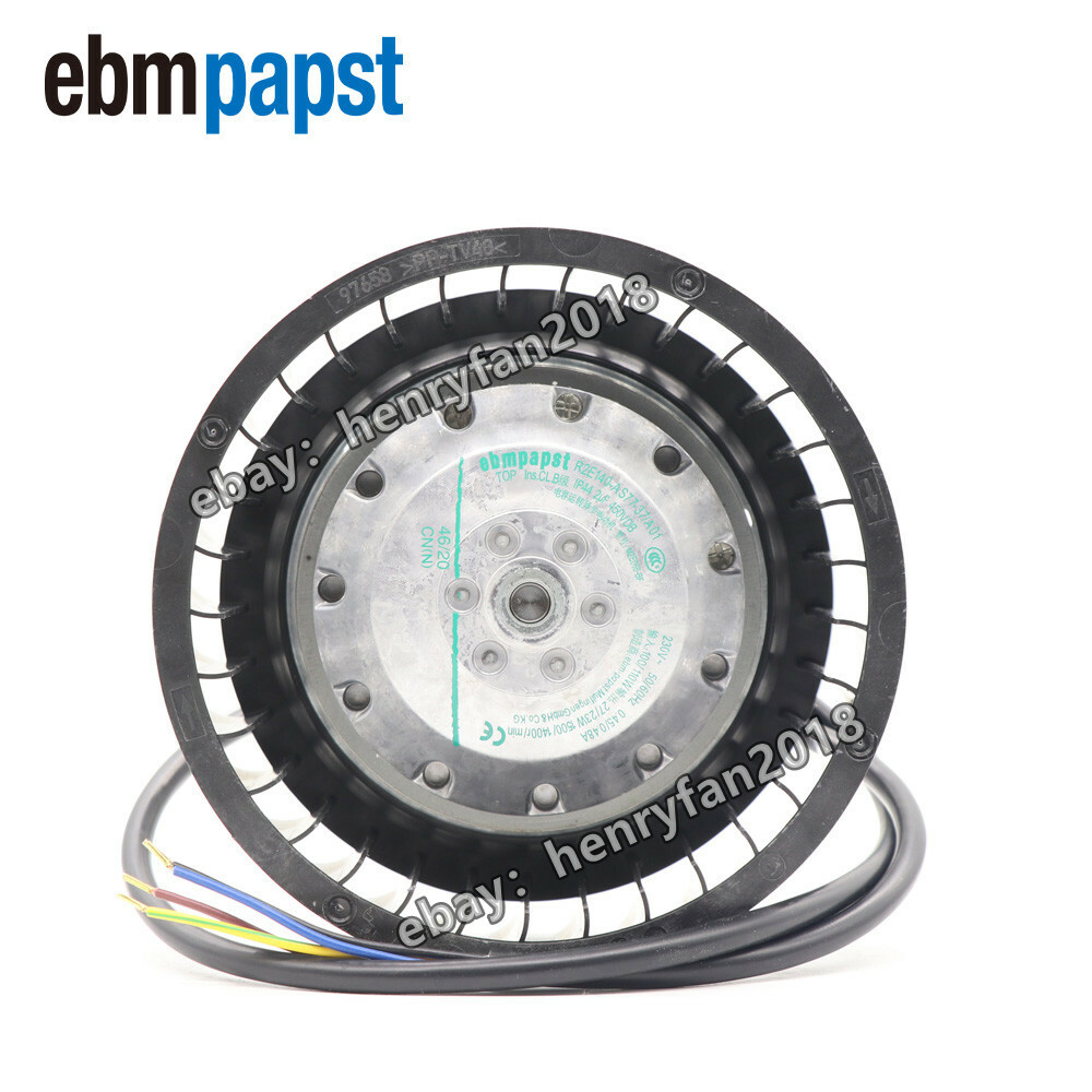 Ebmpapst R2E140-AS77-37/A01 Centrifugal Fan 230VAC 110W 0.48A φ140MM Cooling Fan