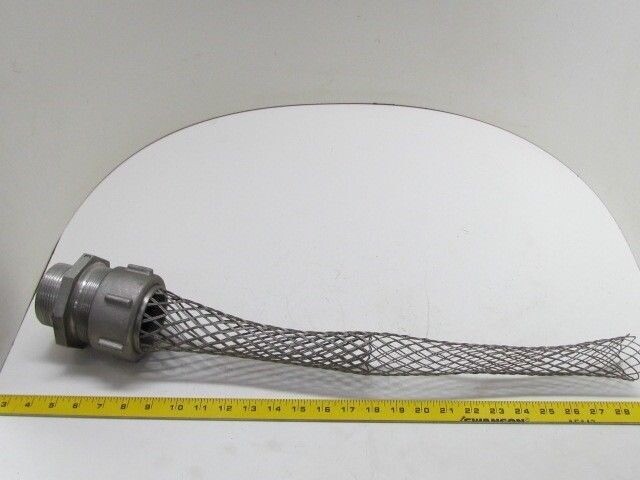 Tuff-Seal RSR-739-E Cord Grip Mesh Strain Relief 2-1/2″NPT 2.312-2.438″ Range