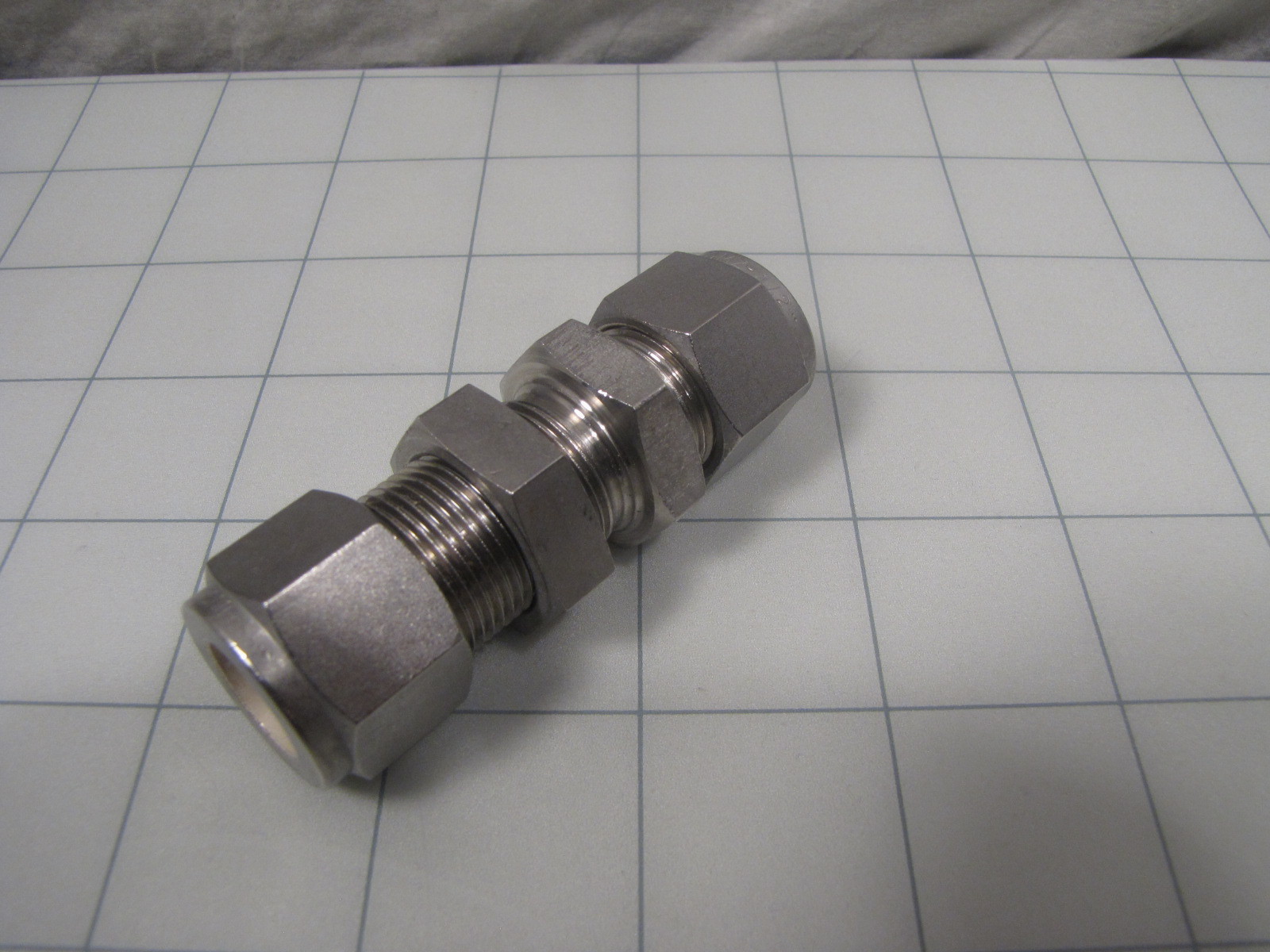 Duolok ISSD8BU A-Lok SS Bulkhead Union 1/2″ Tube replaces SS-810-61 8BC8-316 NEW