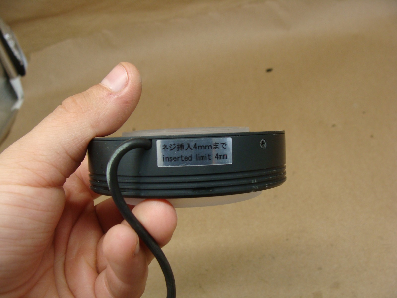 CCS INC LED MACHINE VISION LIGHT RING RED LDR2-74RD-LA 12V