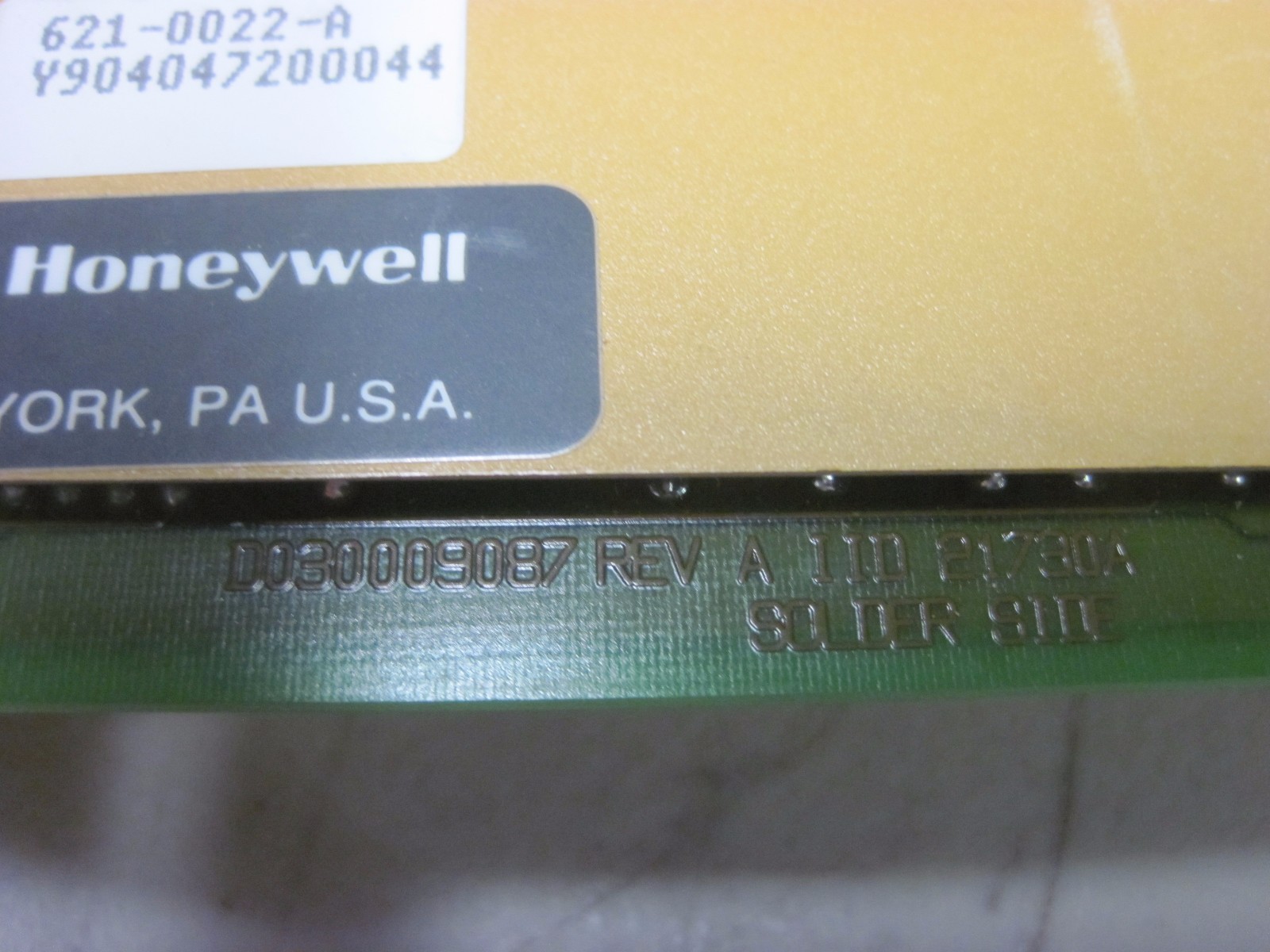 100% WARRANTY Honeywell 621-0022-A Isolated Analog Input Module