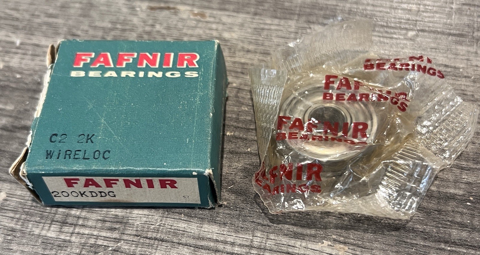 NOS FAFNIR closed bearing 200KDDG wireloc C2 2K NIB SEALED