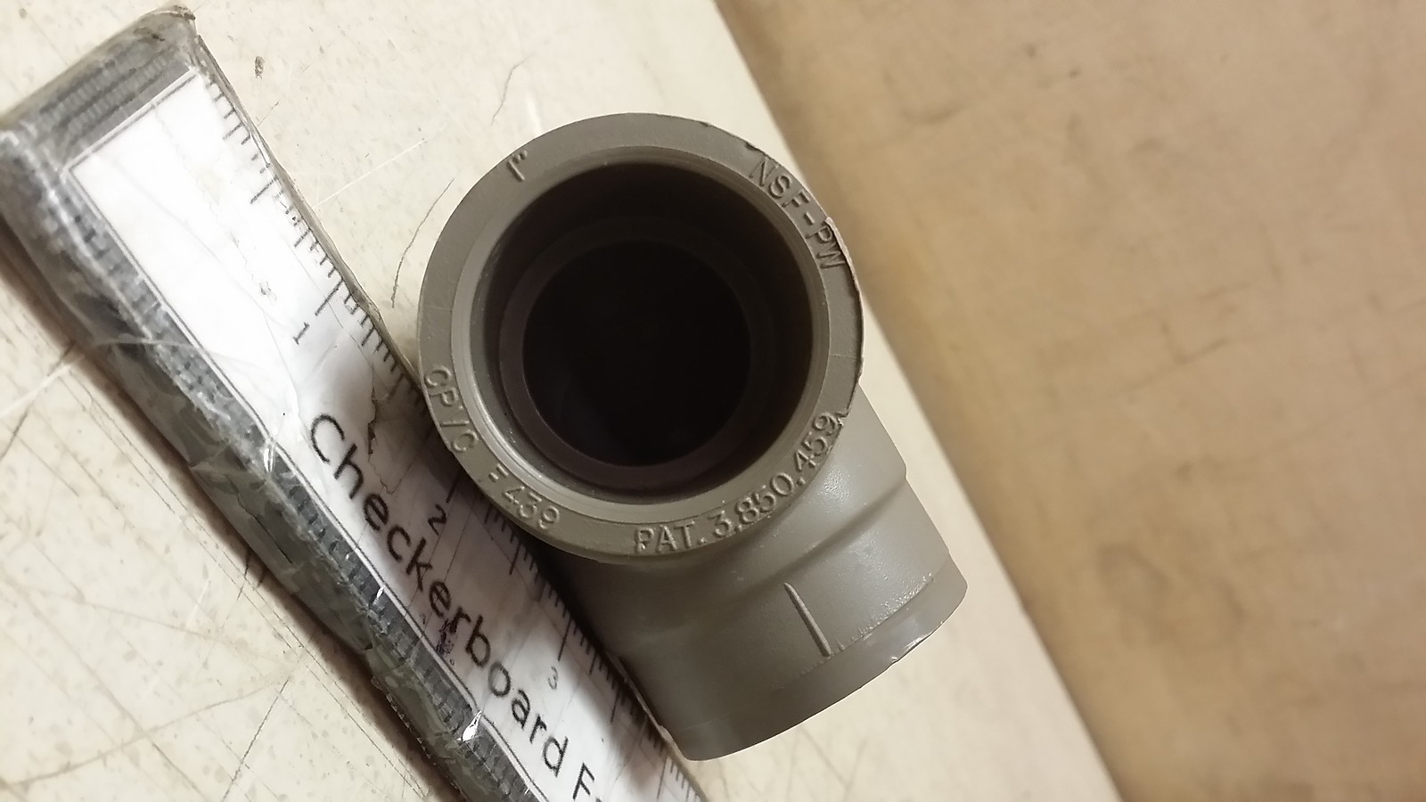 NOS 1″ Pipe Fitting 90° Elbow SCH80 Hi-Strength CPVC F439 05001009 4730011401157