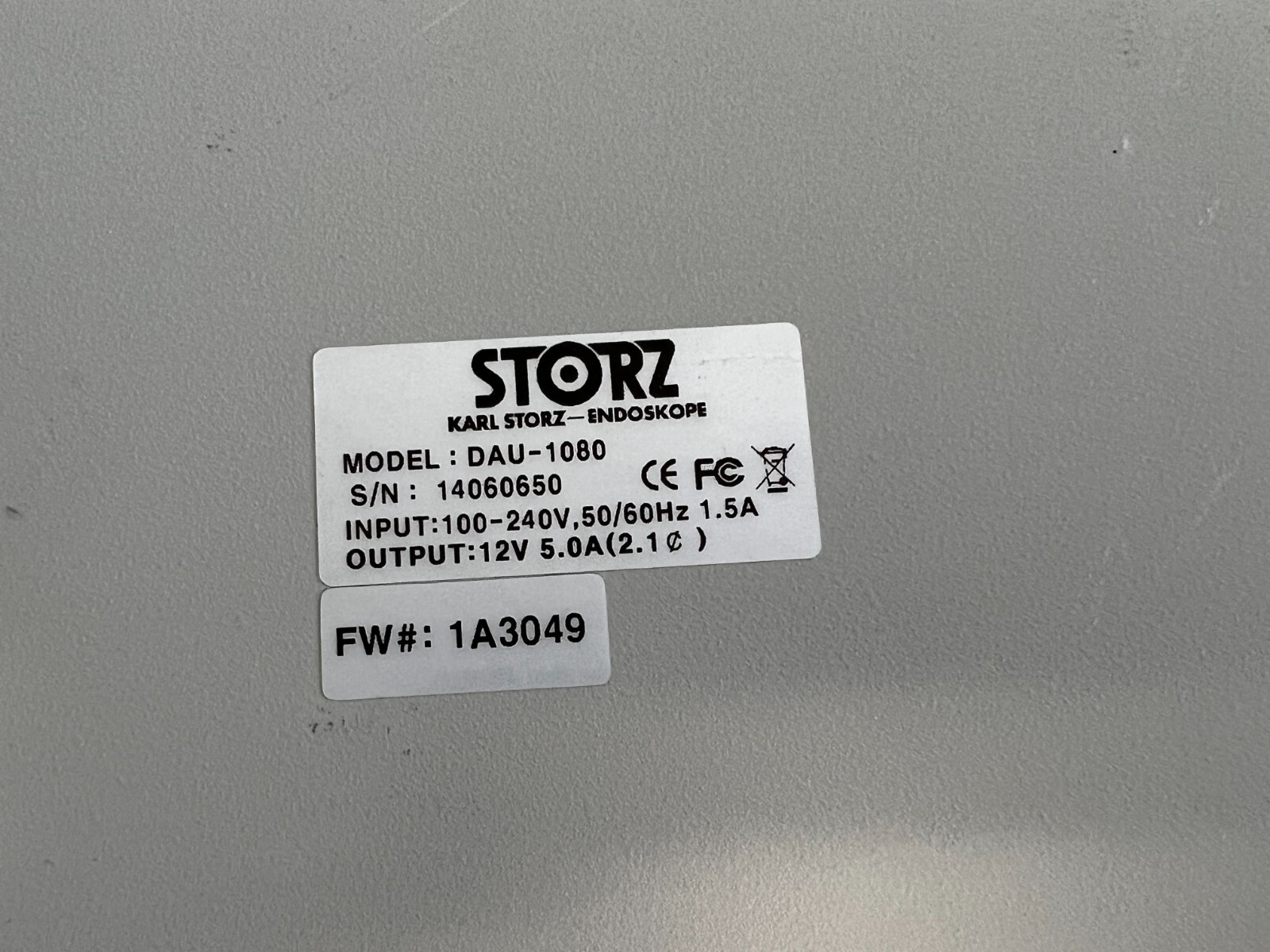 Lot of 3 Karl Storz DAU-1080 Endoscope Universal DVI Converter