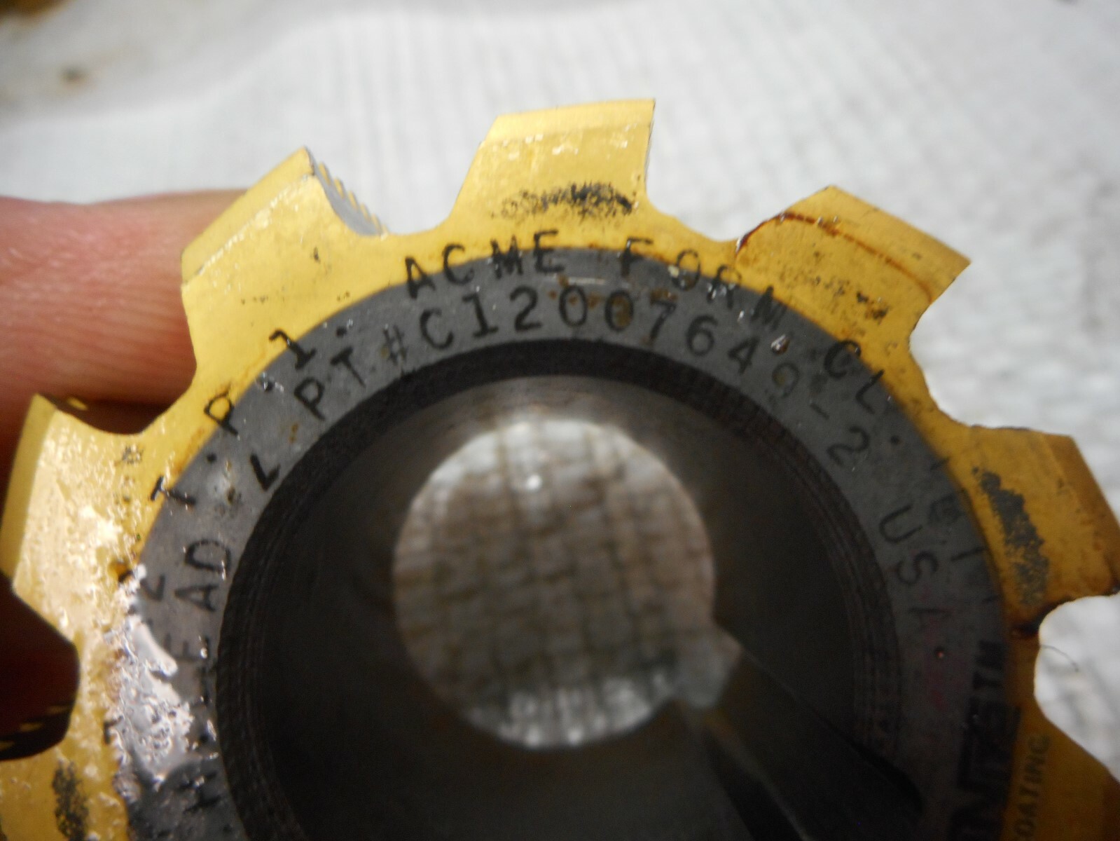 B C CO HOB CUTTER 73.24 LEAD 5 RH LEAD ASP23 12 TPACME FORM USED IN EX COND