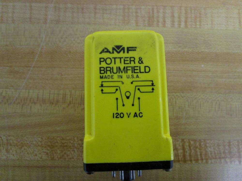 AMF Potter & Brumfield CDB-38-70001 Time Delay Relay CDB3870001 W/O Knob