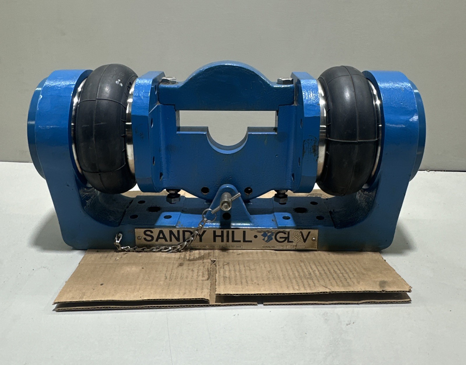 Sandy Hill / GL&V / Valmet Paper Machine Bellows Style Auto Guide Serial# M1-045