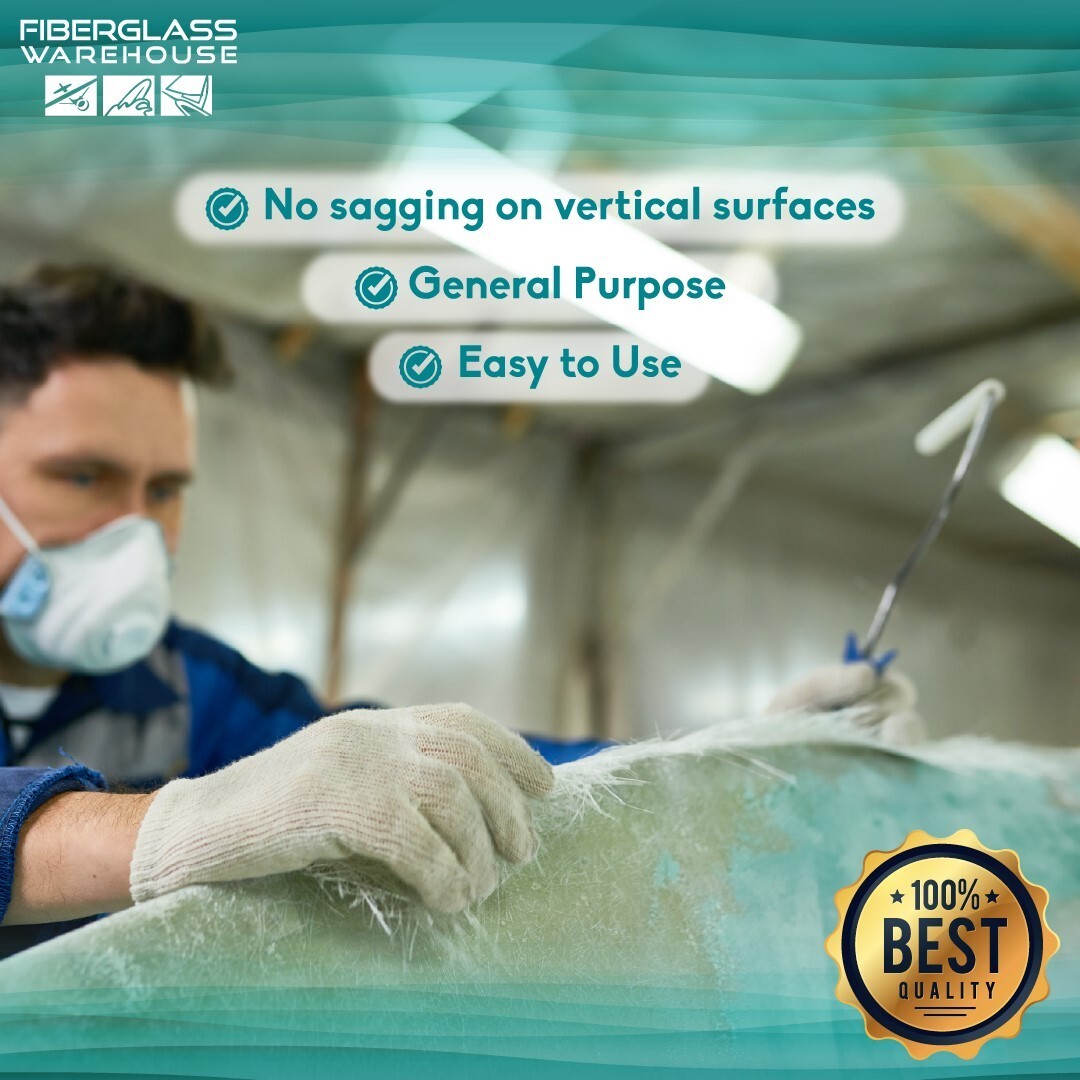 Ortho Polyester Laminating Resin w/Catalyst (Gallon)