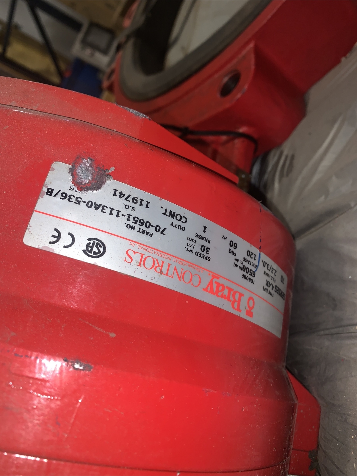 Bray Controls, #70-0651-113A0-535/B, #NYL2-C140, 1ph, Freight Shipping