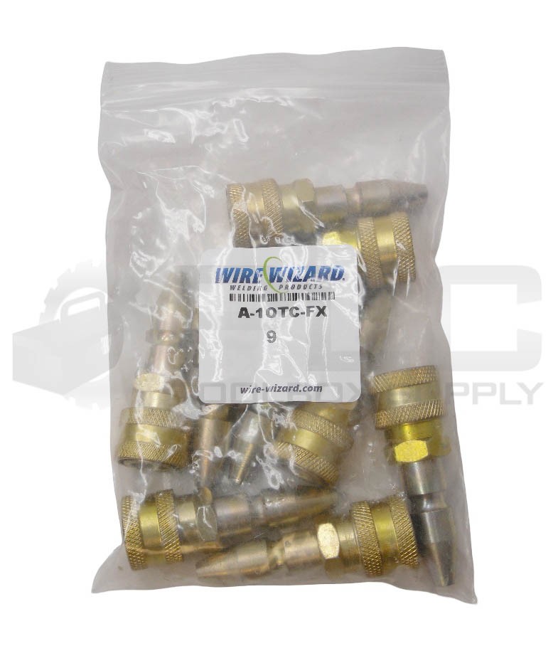 NEW SEALED WIRE WIZARD A-10TC-FX INLET GUIDE, LOT OF 9