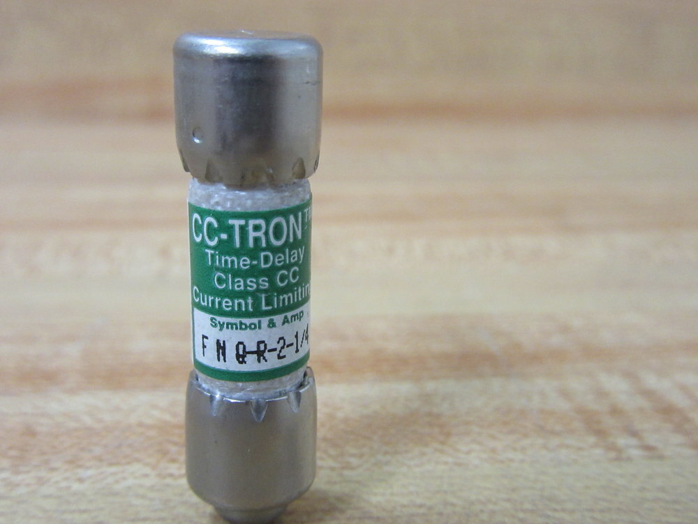 Bussmann FNQ-R-2-1/4 CC-Tron Time Delay Fuse FNQR214 (Pack of 6)