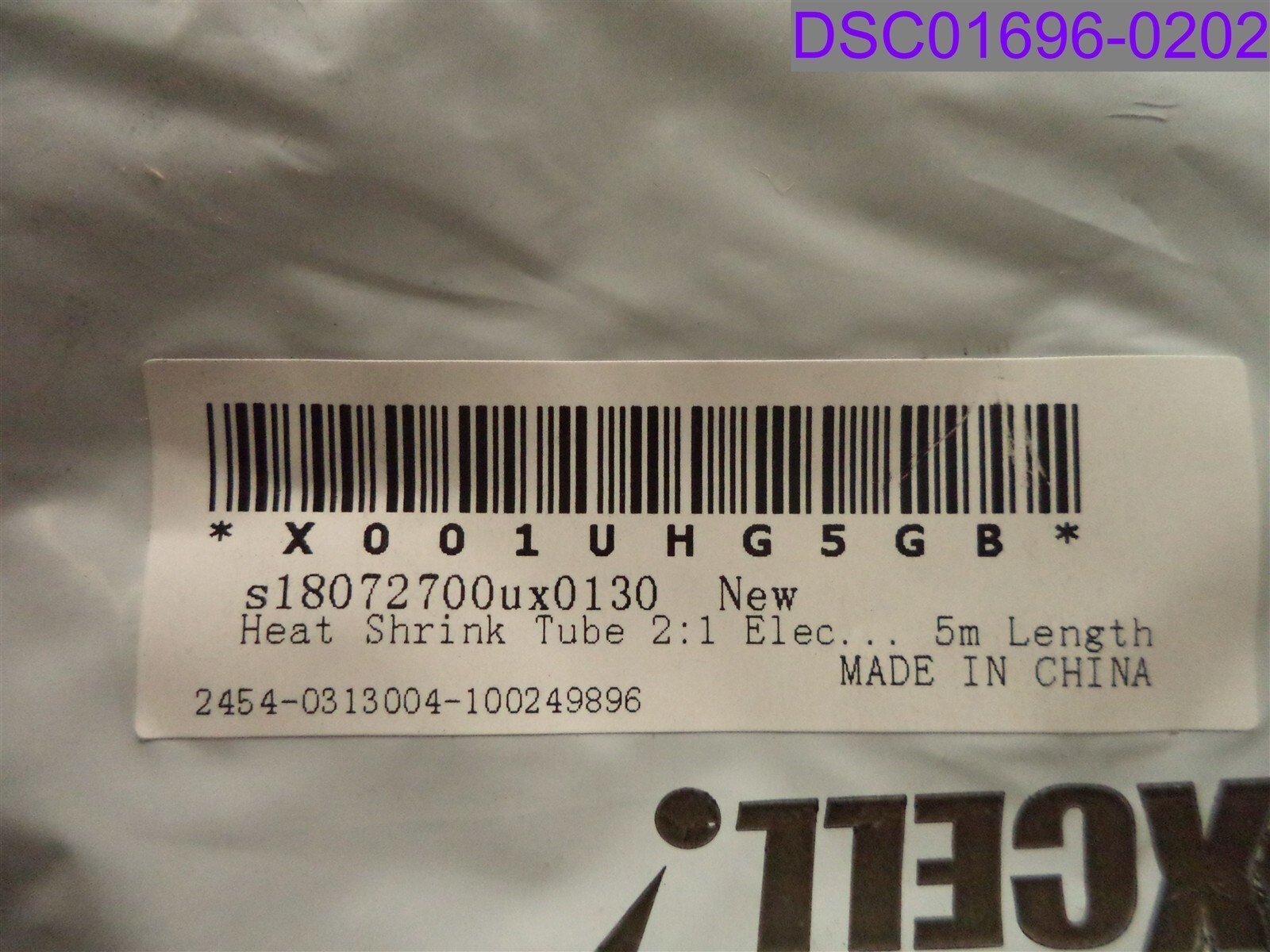 uxcell Heat Shrink Tubing 11mm Dia 16mm Flat Width 5m 2:1 Black a18060900ux0206