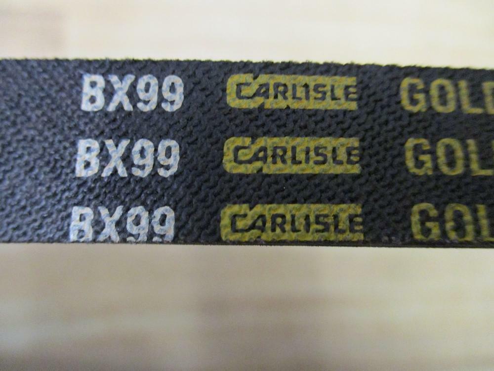 Carlisle BX99 Gold-Ribbon Cogged V-Belt