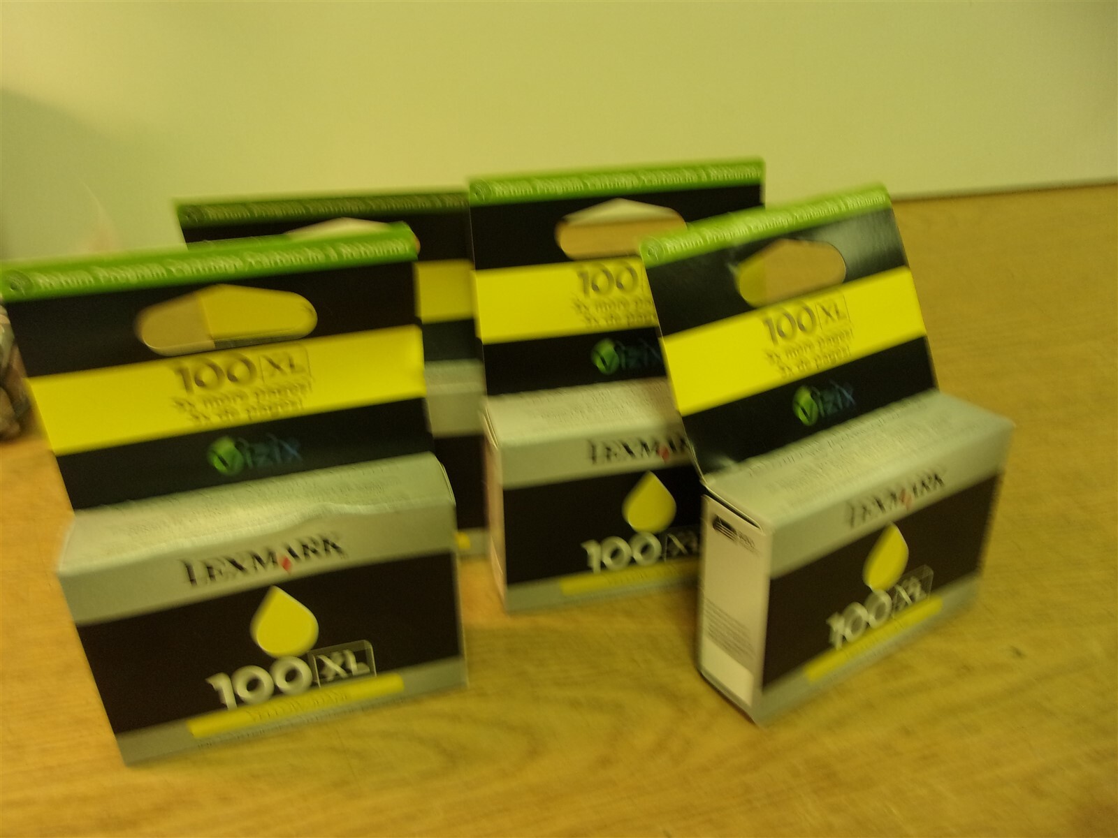 NEW Lexmark 100XL Yellow 14N1011 *FREE SHIPPING*