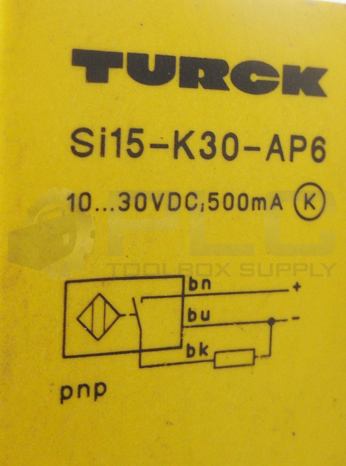 TURCK SI15-K30-AP6 SLOT INDUCTIVE SENSOR 10-30VDC 500MA