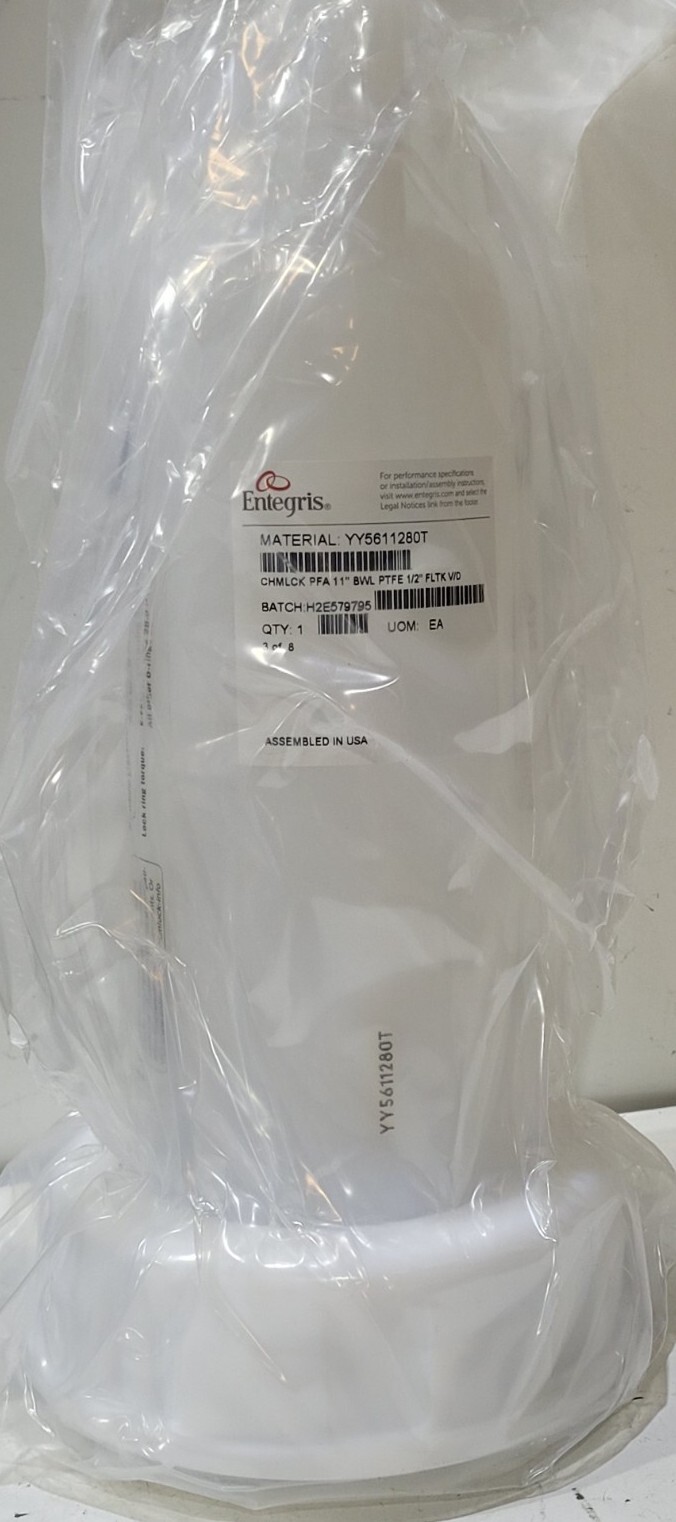 Entegris Chemlock PFA 11″ Housing PTFE Lock Ring YY5611280T