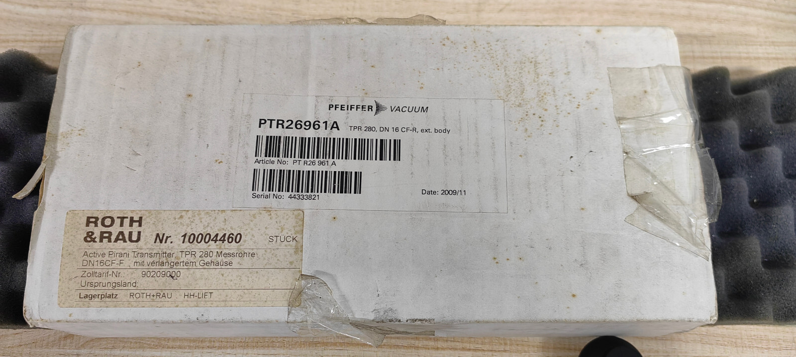 PFEIFFER VACUUM TPR280 D-35614 TPR 280 PTR26961A Vacuum Compact Pirani Gauge,NEW