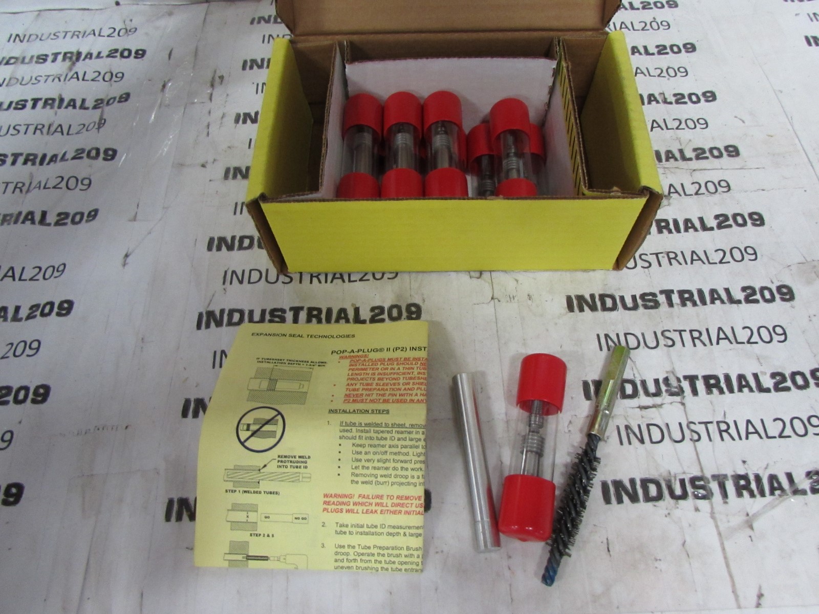 EST GROUP POP-A-PLUG II KIT P2-480-S TUBE PLUG NEW